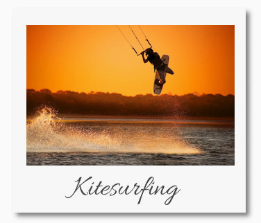 kitesurfing